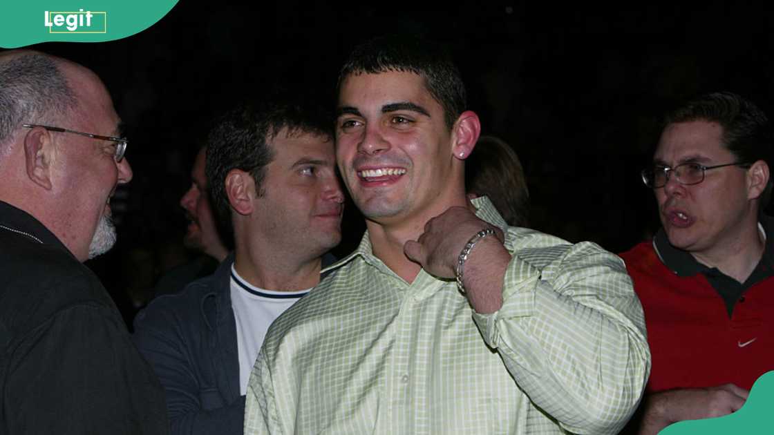 Jason Allen Alexander (C), Britney Spears's first husband at an event