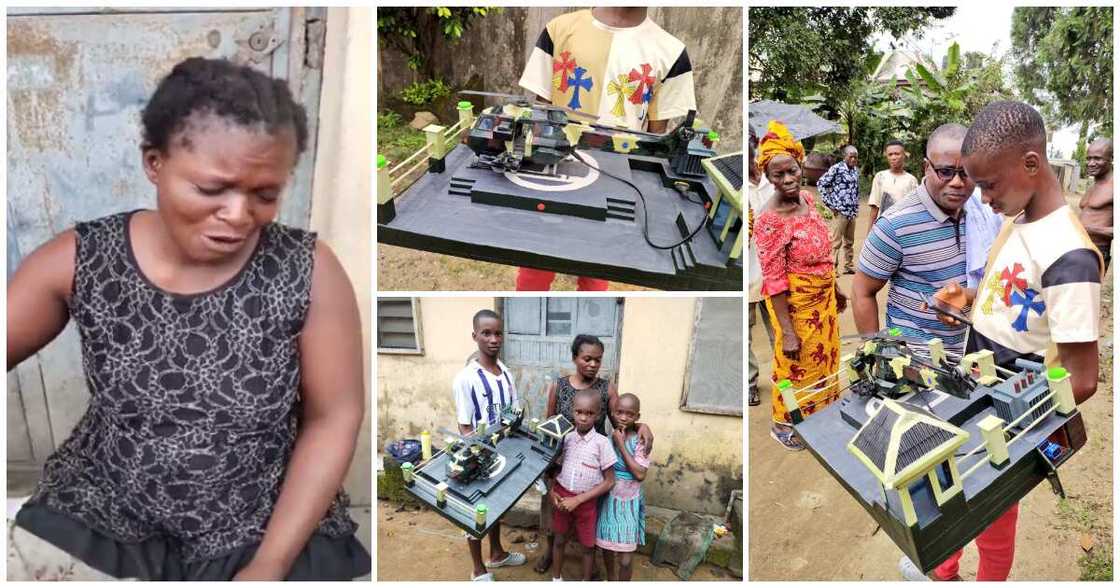 Divine Solomon, Ideba Edu Ele, Calabar, helicopter artwork Divine Solomon, Ideba Edu Ele, Calabar, helicopter artwork