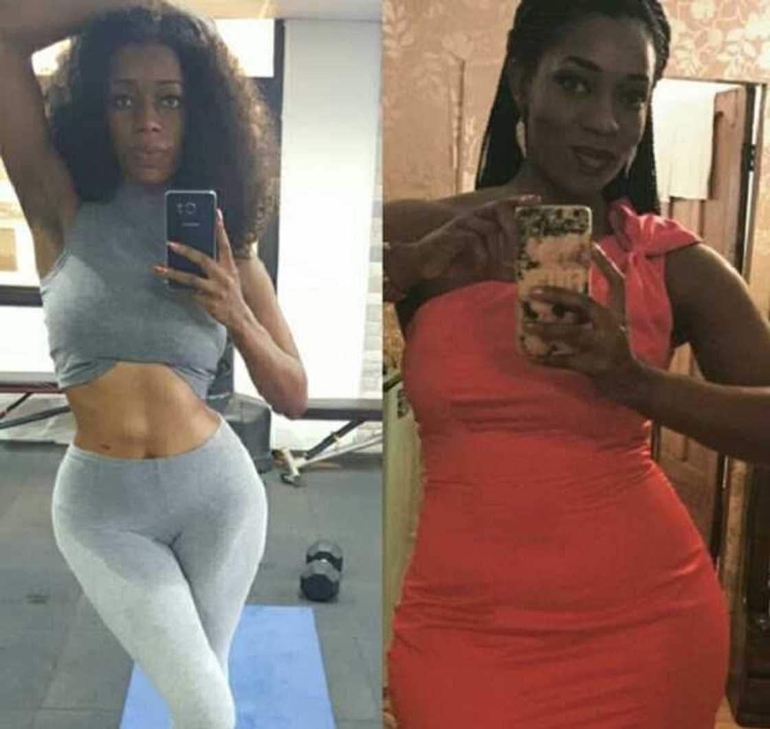 X Nigerian celebrities who went through remarkable weight loss transformation X Nigerian celebrities who went through remarkable weight loss transformation