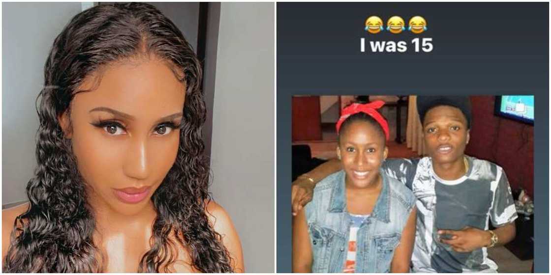 Singer Waje's Daughter Spotted with Wizkid in Cute Throwback Photo as She Clocks New Age Singer Waje's Daughter Spotted with Wizkid in Cute Throwback Photo as She Clocks New Age