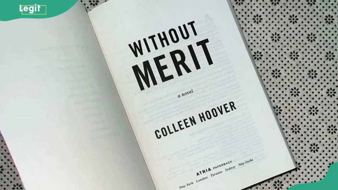 Without Merit novel by Colleen Hoover