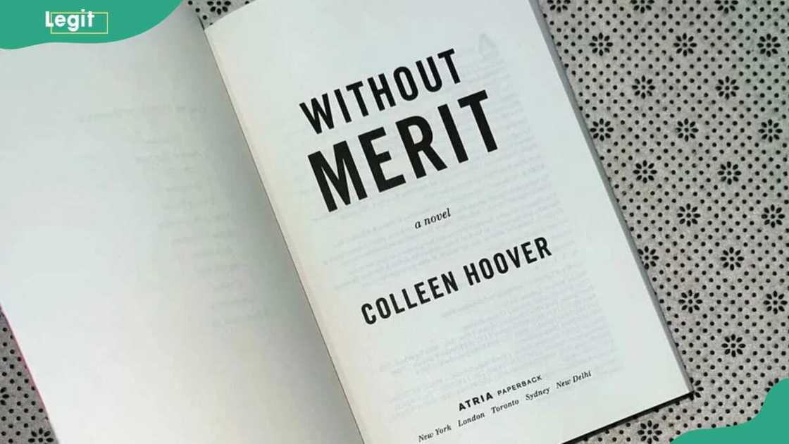 Without Merit novel by Colleen Hoover Without Merit novel by Colleen Hoover