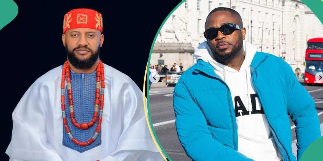 Yul Edochie and Tunde Ednut Yul Edochie and Tunde Ednut