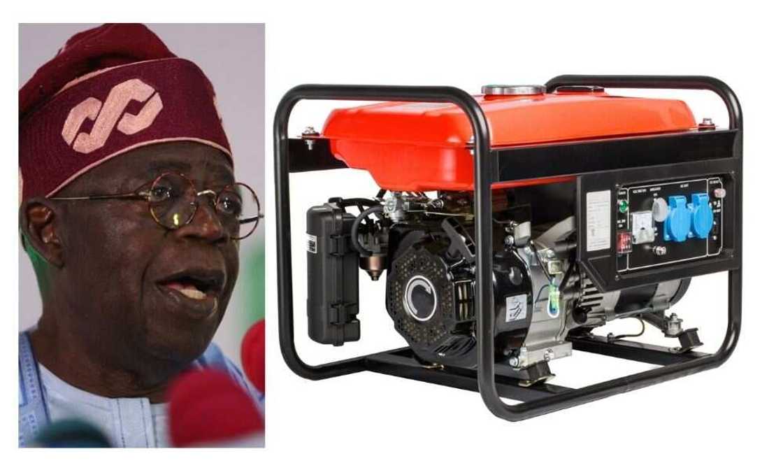 Tinubu, cheap fuel, generator Tinubu, cheap fuel, generator