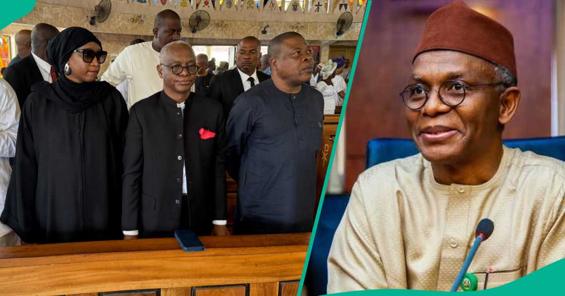 An yi bayanin dalilin ganin El-Rufai a coci An yi bayanin dalilin ganin El-Rufai a coci