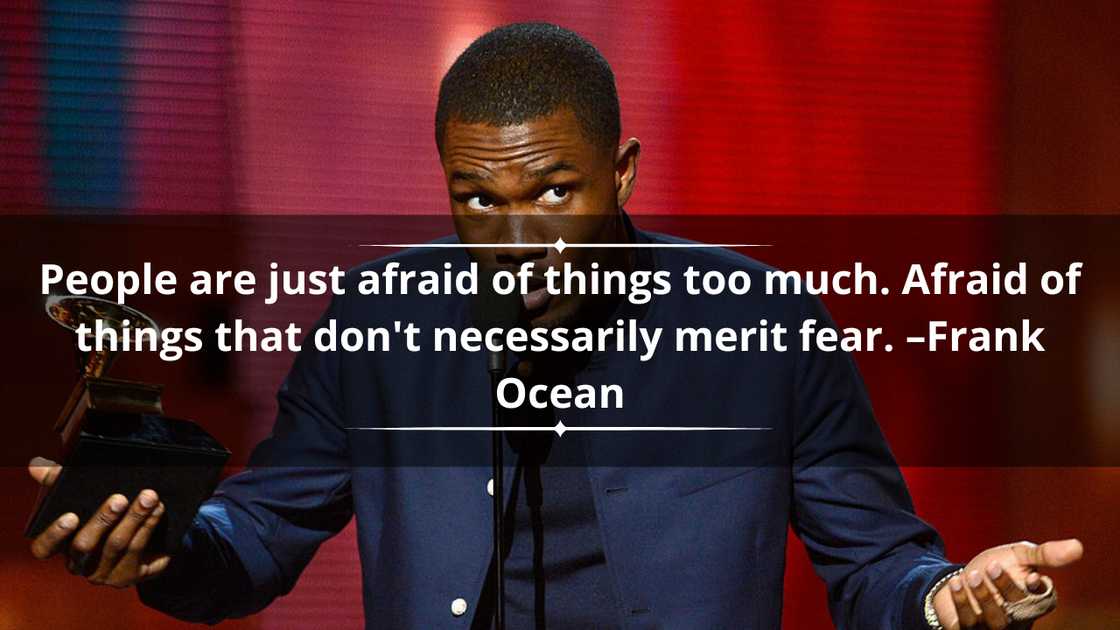 Frank Ocean Quotes about success