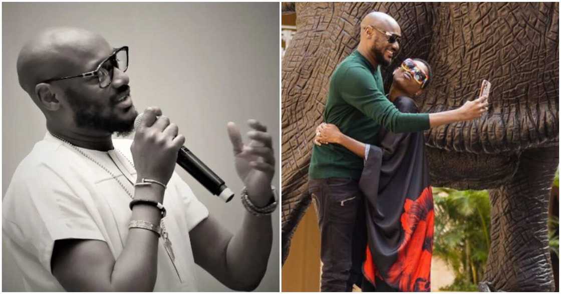 Photos of veteran singer 2baba and his wife Annie Idibia Photos of veteran singer 2baba and his wife Annie Idibia