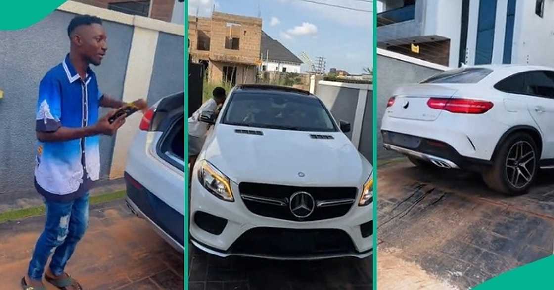 Nigerian man buys costly Mercedes Benz