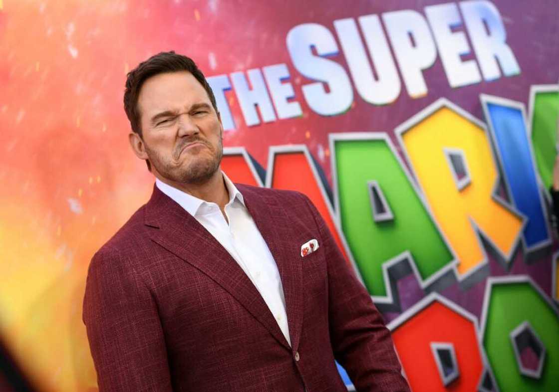 Chris Pratt, a voice actor in the film, attends a Los Angeles screening of 'The Super Mario Bros. Movie' on April 1, 2023 Chris Pratt, a voice actor in the film, attends a Los Angeles screening of 'The Super Mario Bros. Movie' on April 1, 2023