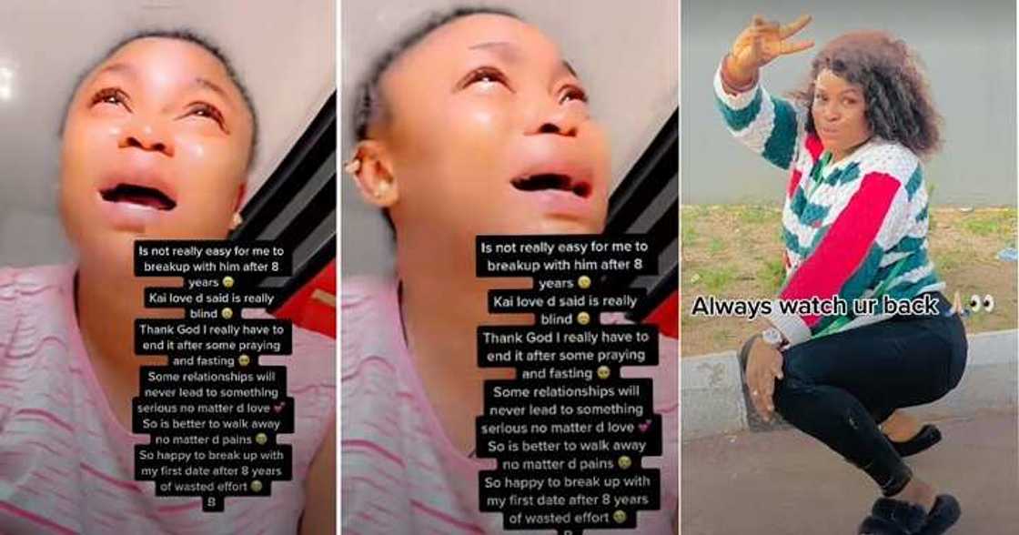 Lady ends eight year-old relationship with first love Lady ends eight year-old relationship with first love