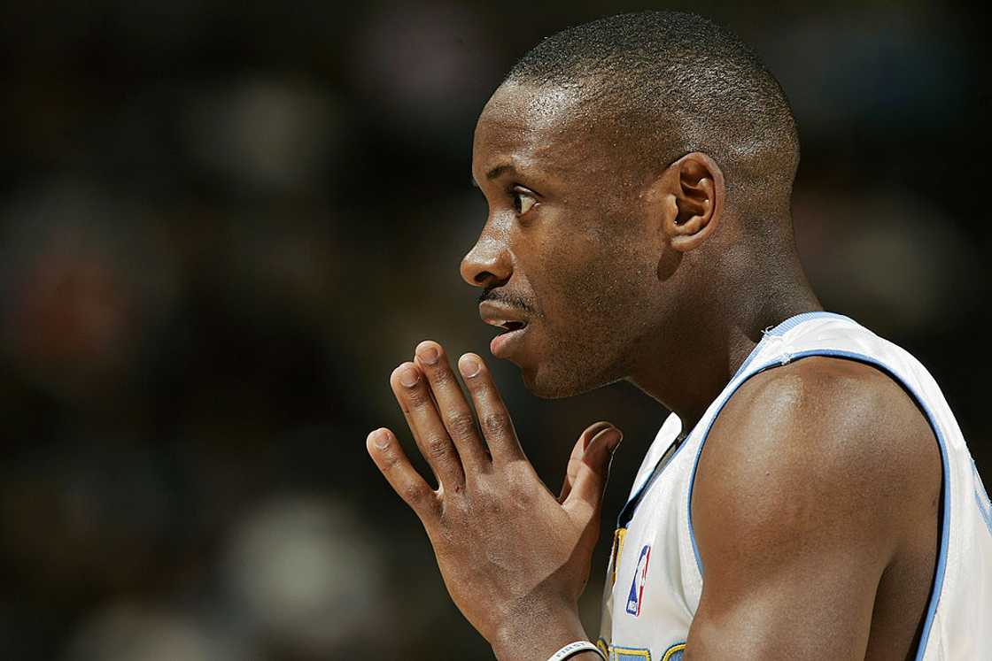 Earl Boykins at the Pepsi Center in Denver, Colorado Earl Boykins at the Pepsi Center in Denver, Colorado