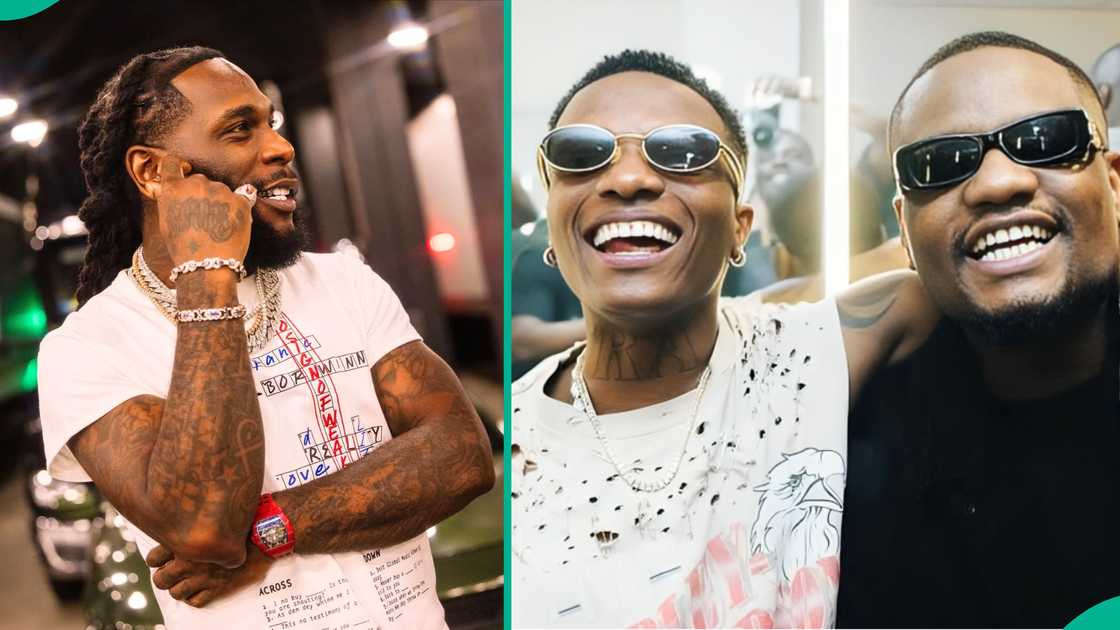 Burna Boy celebrates alleged nightclub victory over DJ Tunez with shirtless towel dance video posted at 1:35 a.m., mocking Wizkid's official DJ Burna Boy celebrates alleged nightclub victory over DJ Tunez with shirtless towel dance video posted at 1:35 a.m., mocking Wizkid's official DJ