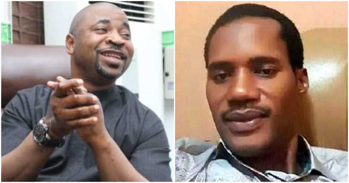 MC Oluomo gives Seun Egbegbe job after release from prison. MC Oluomo gives Seun Egbegbe job after release from prison.