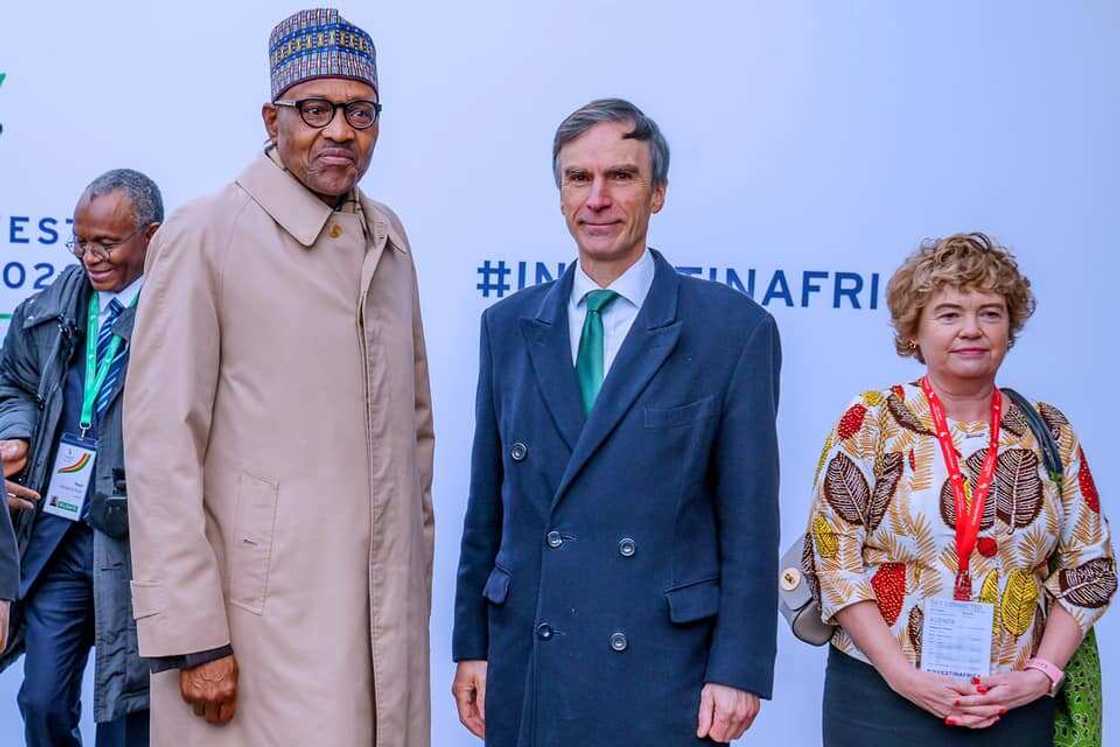 UK-Africa Summit: Buhari participates at opening plenary