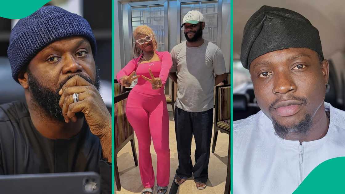 Seyi Tinubu breaks his silence amid social media exchange between VeryDarkMan and Mitchy King. Seyi Tinubu breaks his silence amid social media exchange between VeryDarkMan and Mitchy King.
