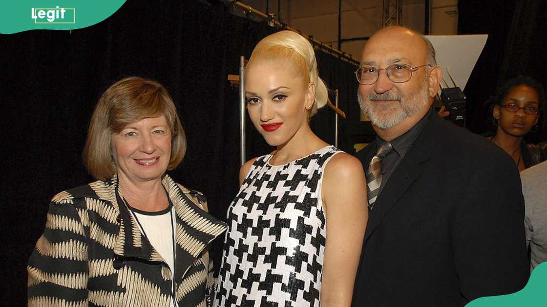 Patti Stefani, Musician/Designer Gwen Stefani and Dennis Stefan at The Tent at Bryant Park Patti Stefani, Musician/Designer Gwen Stefani and Dennis Stefan at The Tent at Bryant Park