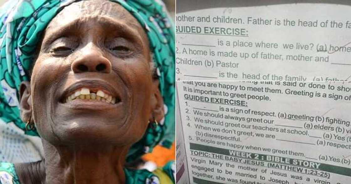 Widow cries out after seeing daughter's assignment book Widow cries out after seeing daughter's assignment book