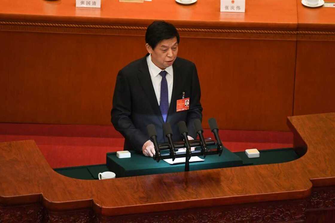 China's top legislator Li Zhanshu will visit Russia next week, state media reported Sunday China's top legislator Li Zhanshu will visit Russia next week, state media reported Sunday