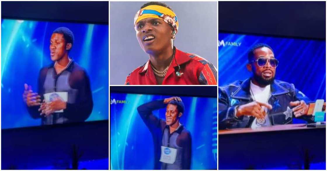 Photos of Nigerian Idol man, Wizkid and D'Banj Photos of Nigerian Idol man, Wizkid and D'Banj