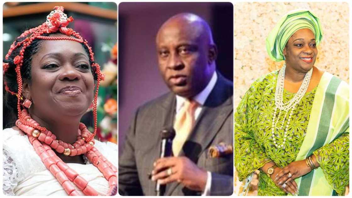 Photo of Omo Olaoye and husband Photo of Omo Olaoye and husband