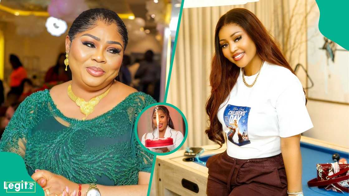 Regina Daniels celebrates her 25th birthday as her mother, Rita Daniels, shares heartfelt prayers for the Nollywood actress