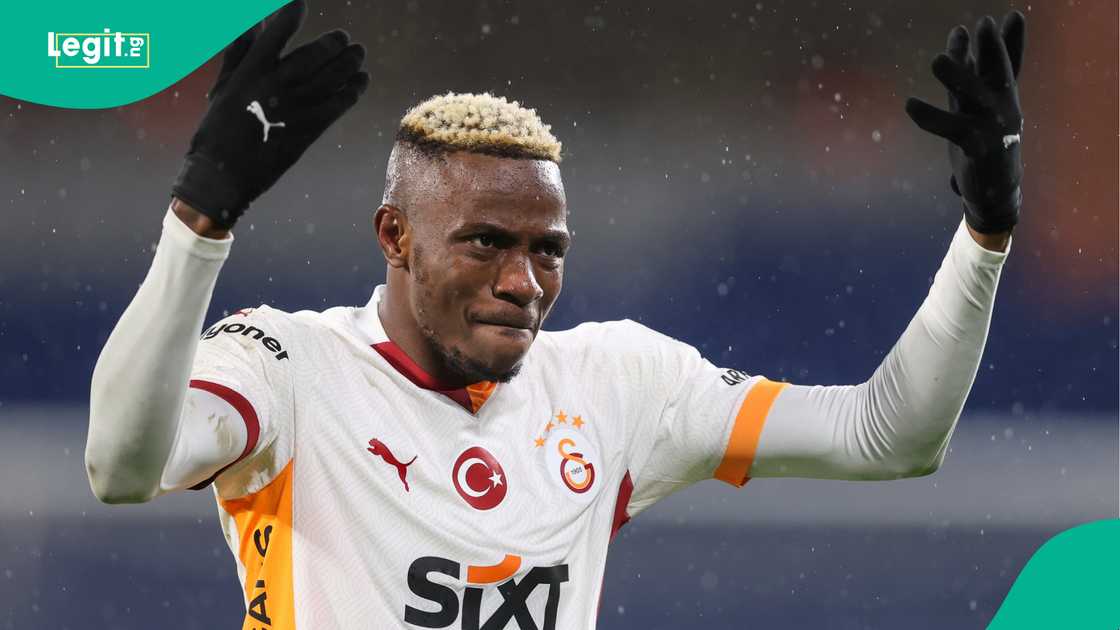 Victor Osimhen, Galatasaray, Istanbul Basaksehir, Rams Park, Istanbul, Turkiye, Super Lig.