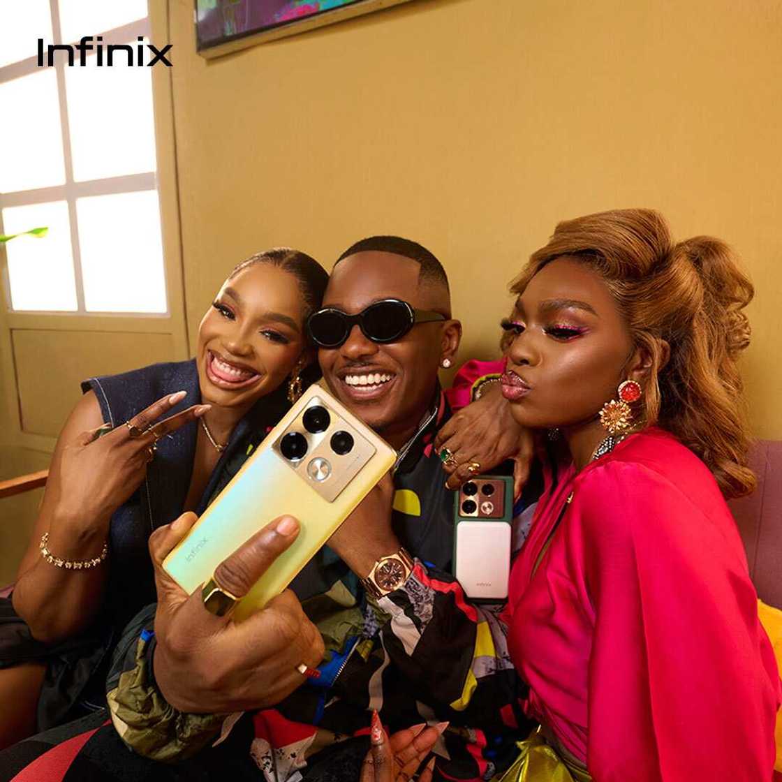 Music and Nollywood's Brightest Stars Shine with Infinix Note 40 Series Music and Nollywood's Brightest Stars Shine with Infinix Note 40 Series