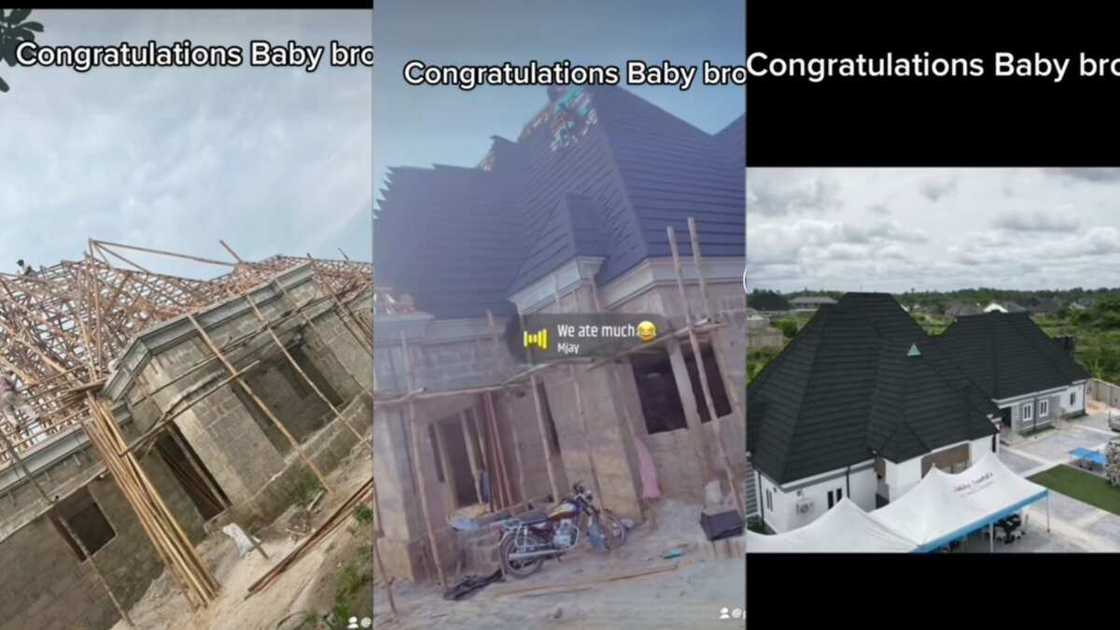 Young millionaire builds house Young millionaire builds house