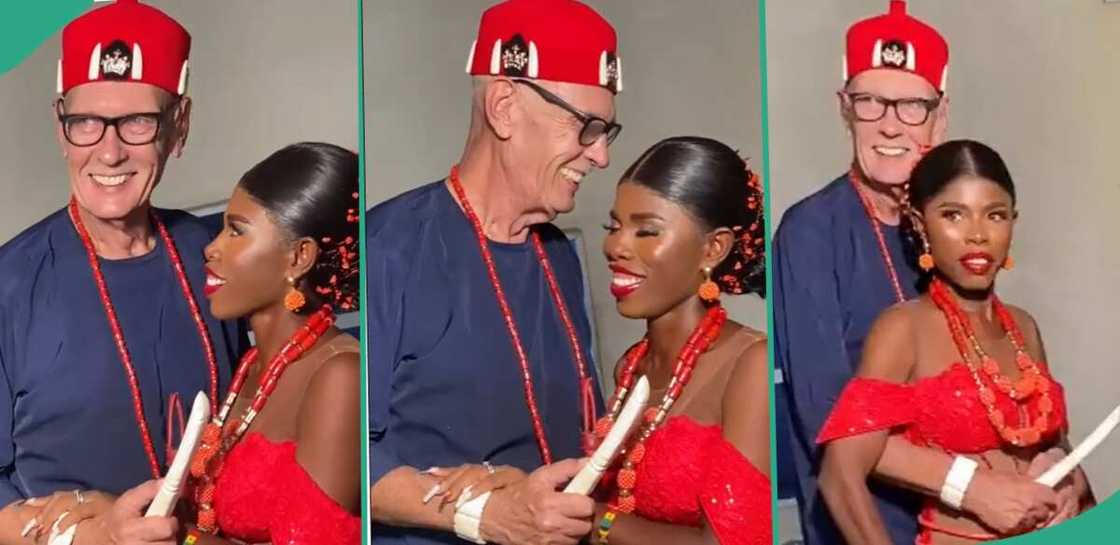 Nigerian lady who married a white man. Nigerian lady who married a white man.