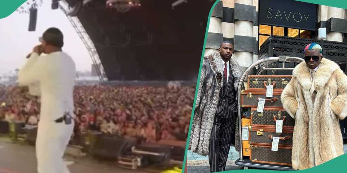 Skepta performs him and Portable's Tony Montana song at Coachella. Skepta performs him and Portable's Tony Montana song at Coachella.