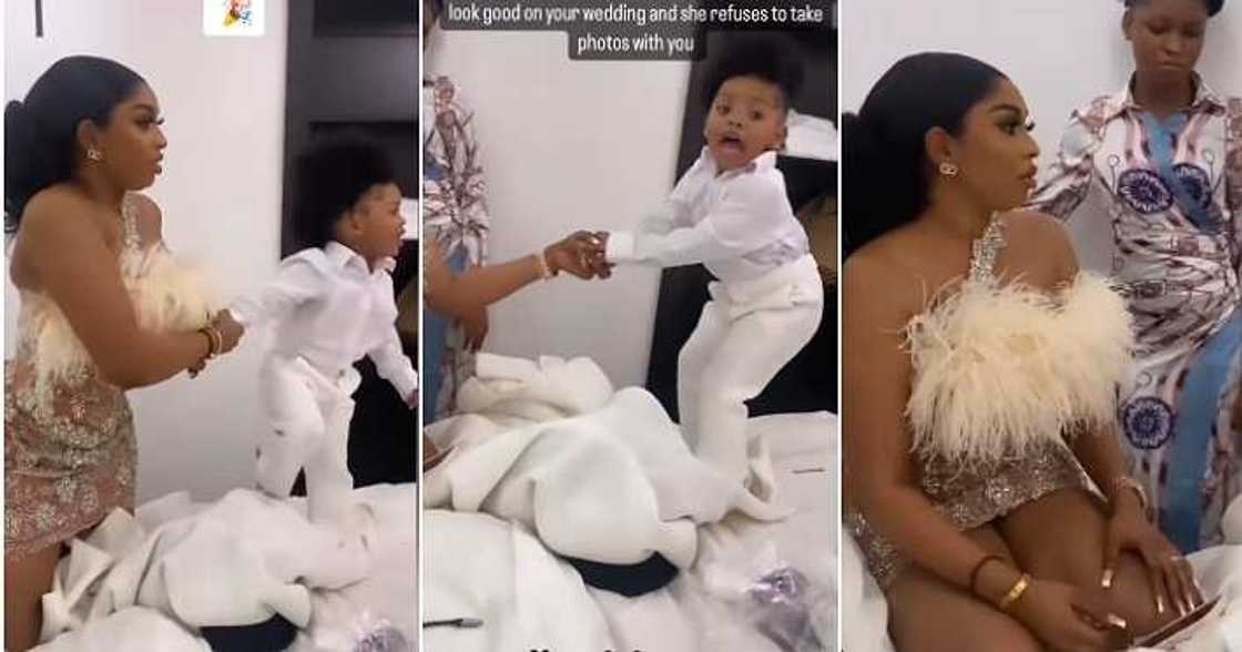 Daughter rejects photoshoot, expensive dress Daughter rejects photoshoot, expensive dress