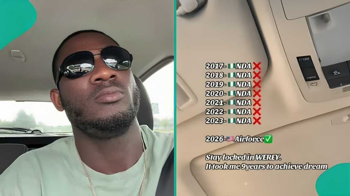 Man who failed NDA 7 times makes it into US Air Force, shares advice