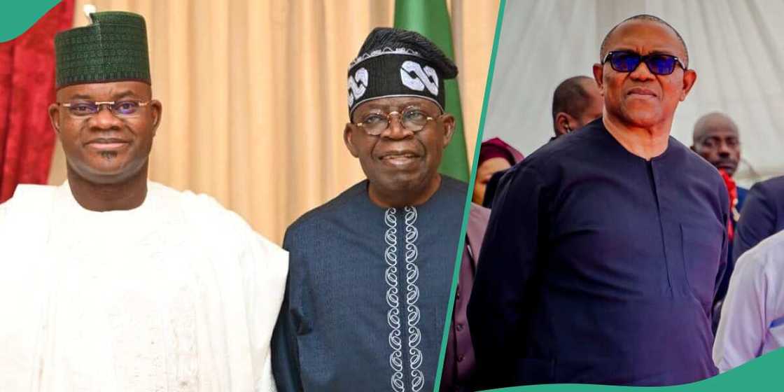 There is no evidence Yahaya Bello said Peter Obi won the 2023 presidential election but he helped rig it for Tinubu