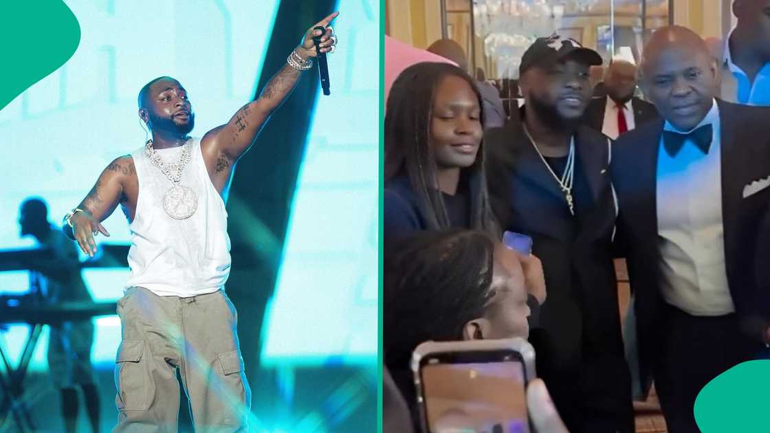 Davido at UNGA. Davido at UNGA.