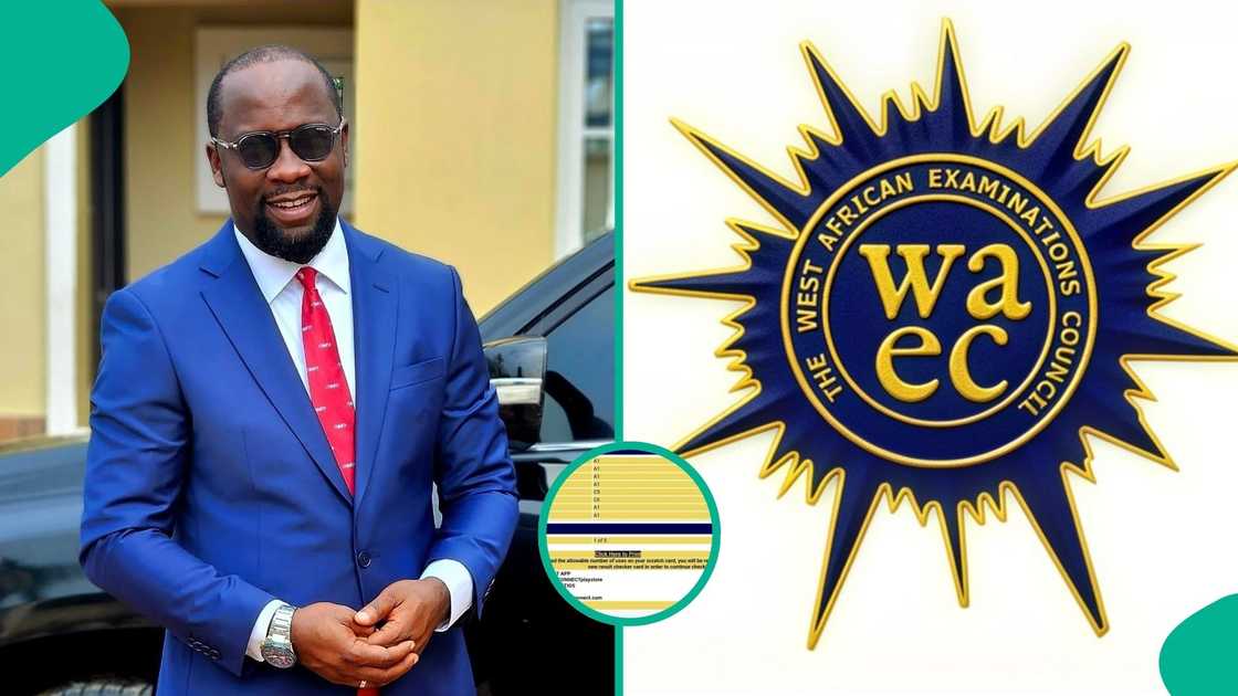 Man posts 2026 WAEC result of his friend's daughter who said she can't score B or C Man posts 2026 WAEC result of his friend's daughter who said she can't score B or C