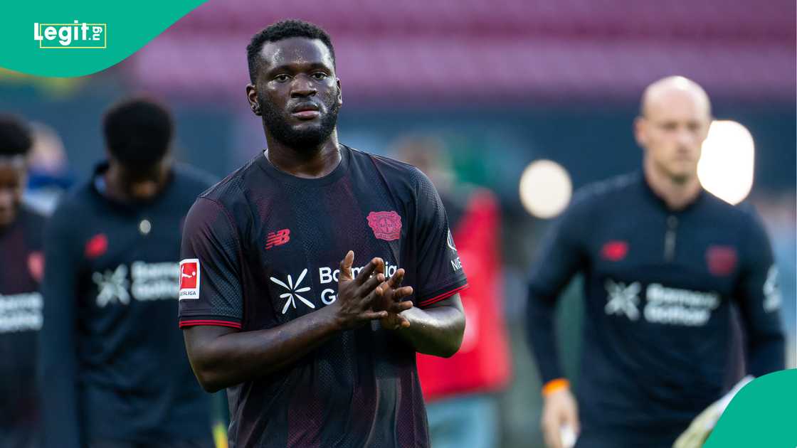 Victor Boniface, Bayer Leverkusen, Fortuna Sittard, Sittard, Netherlands. Victor Boniface, Bayer Leverkusen, Fortuna Sittard, Sittard, Netherlands.