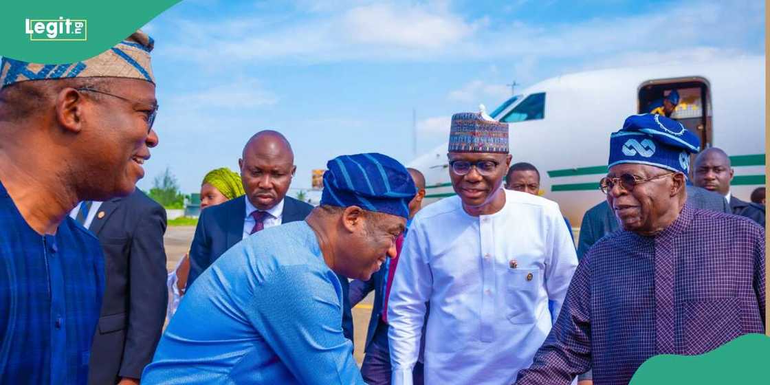 Tinubu arrives Lagos, to flag off Lagos-Calabar N15trn Highway project Tinubu arrives Lagos, to flag off Lagos-Calabar N15trn Highway project