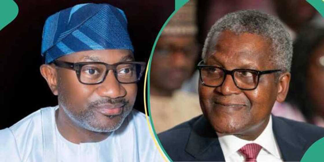 Femi Otedola, Aliko Dangote, Dangote Cement