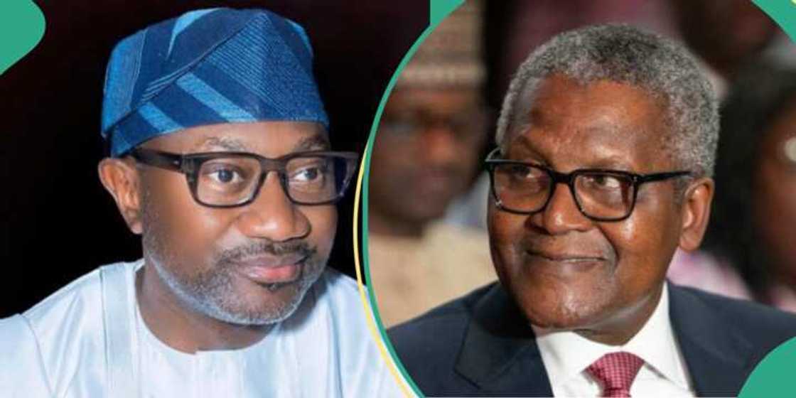 Femi Otedola, Aliko Dangote, Dangote Cement Femi Otedola, Aliko Dangote, Dangote Cement