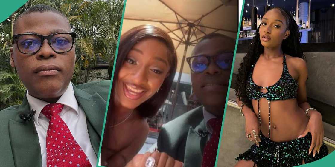 Clips of Rufai Oseni and Ayra Starr surface online