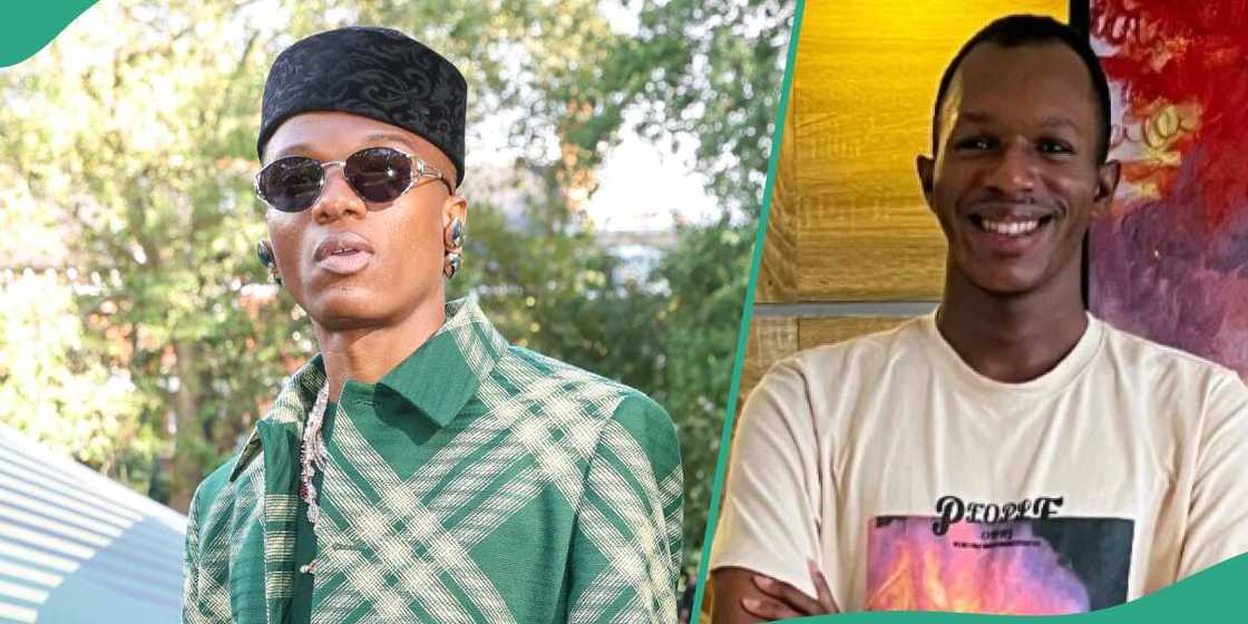 Daniel Regha blasts Wizkid for taking a swipe at colleagues.