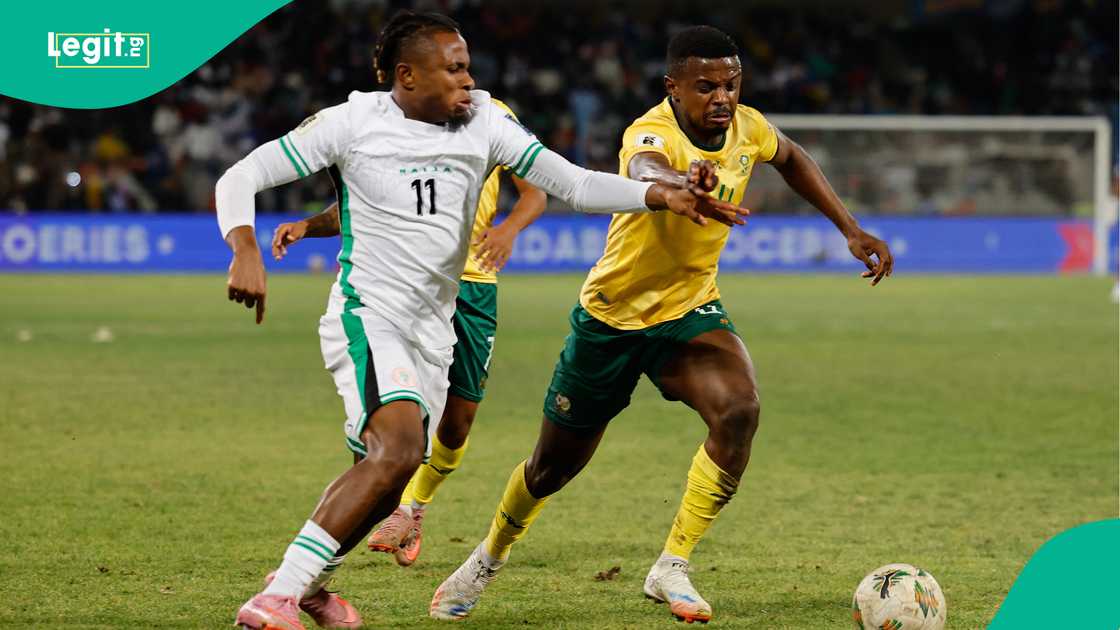 Samuel Chukwueze, Teboho Mokoena, Mamelodi Sundowns, South Africa, Nigeria. Samuel Chukwueze, Teboho Mokoena, Mamelodi Sundowns, South Africa, Nigeria.