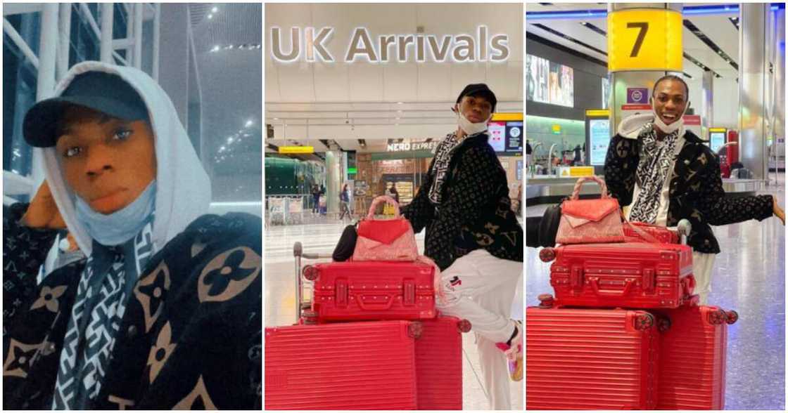 James brown arrives London. James brown arrives London.