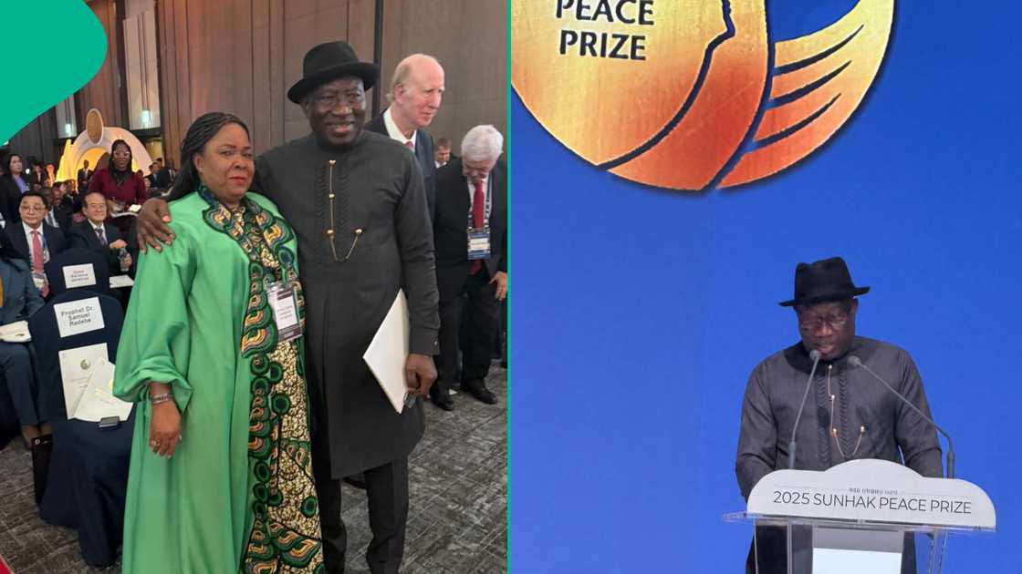 Jonathan receives Sunhak Peace Prize in South Korea Jonathan receives Sunhak Peace Prize in South Korea