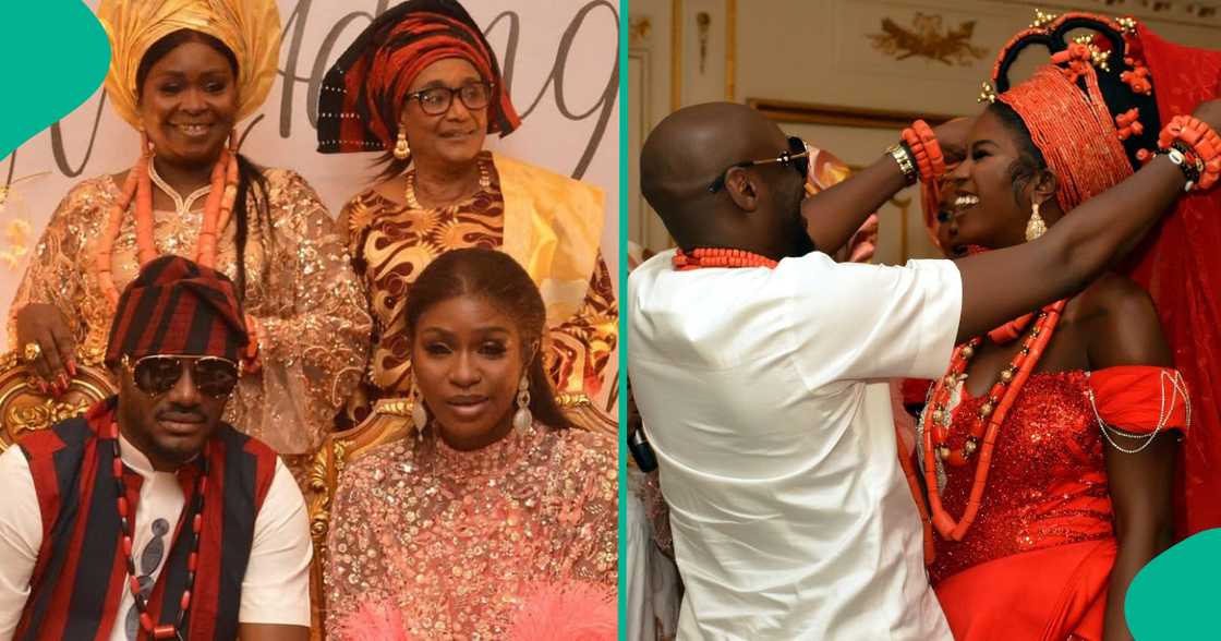 2Baba's mother spotted at his wedding 2Baba's mother spotted at his wedding