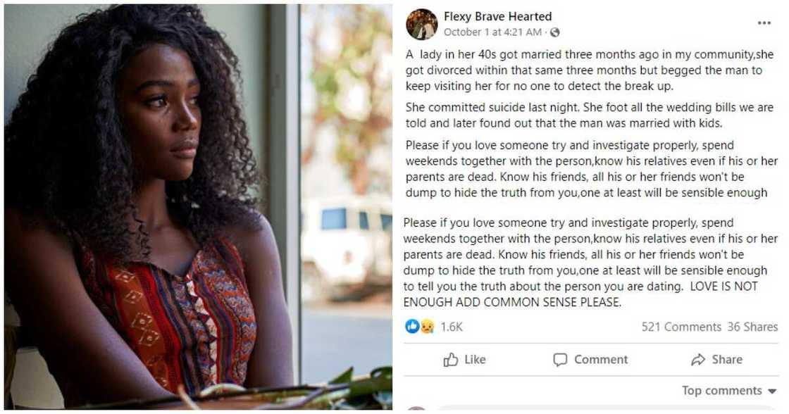 Lady in her 40s who funded her wedding, lady in her 40s divorces after 3 months, her man had kids and a wife, divorce stories Lady in her 40s who funded her wedding, lady in her 40s divorces after 3 months, her man had kids and a wife, divorce stories