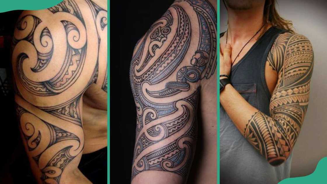 Ta Moko sleeve tattoos Ta Moko sleeve tattoos