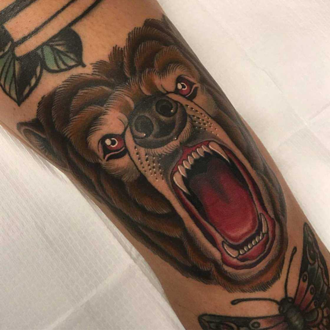 bear tattoo