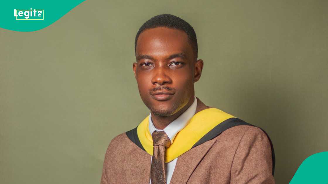 Adedolapo Kehinde Adebayo, a Computer Science graduate from Afe Babalola University, Ado-Ekiti (ABUAD), shares his success story as he bags a 4.54 CGPA. Adedolapo Kehinde Adebayo, a Computer Science graduate from Afe Babalola University, Ado-Ekiti (ABUAD), shares his success story as he bags a 4.54 CGPA.