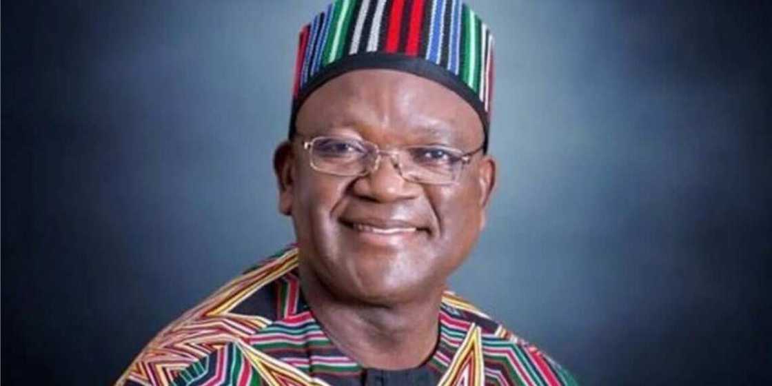 Gwamna Samuel Ortom na jihar Benuwai.